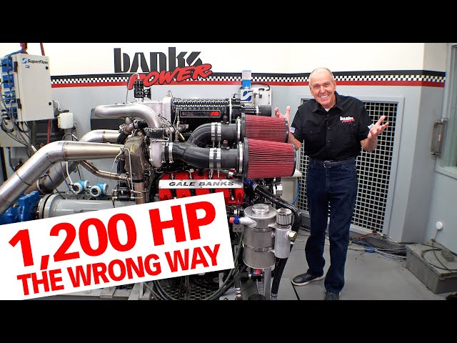 1,200 HP THE WRONG WAY! — Building a Monster Truck Engine Pt 13