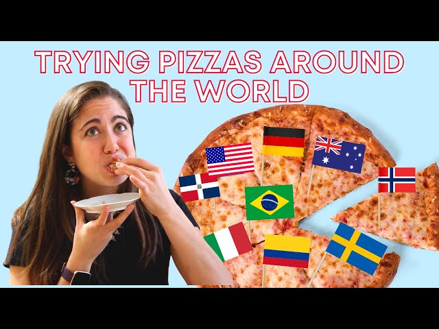 🍕 I Tried 10 Pizza Combos From 10 Countries