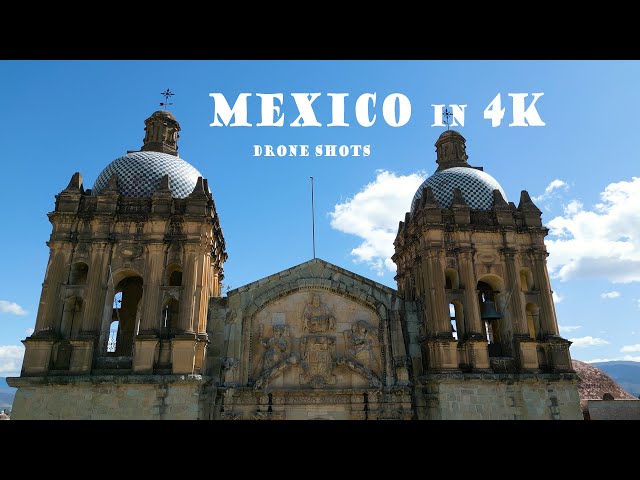 Visiting Mexico Drone Footage in 4K, Mexico City, Oaxaca and Cancun