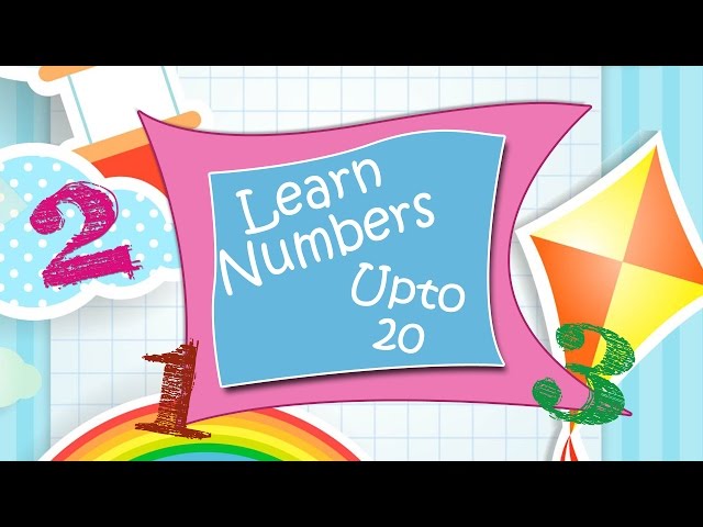 Learn to Count Numbers 01 to 20 | Fun Learning Collection | Basic Maths