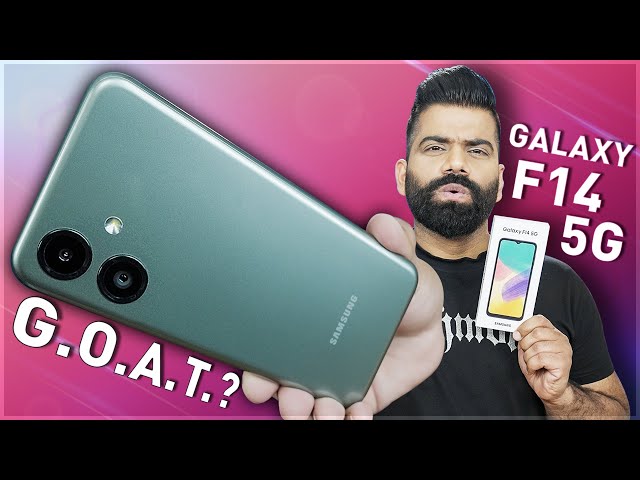 Samsung Galaxy F14 5G Unboxing & First Look - 5nm Chip | 6000mAh | 13 5G Bands | GG5🔥🔥🔥