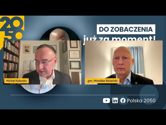 Michał Kobosko i generał Mirosław Różański w "Do zobaczenia w poniedziałek!"