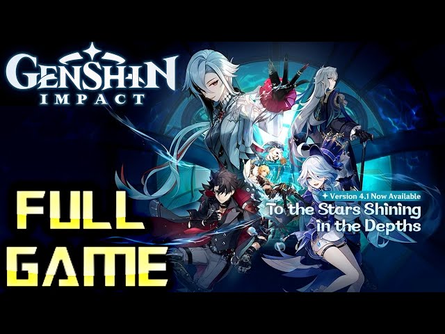 GENSHIN IMPACT 4.1 - ARCHON QUEST | Full Game Walkthrough | No Commentary