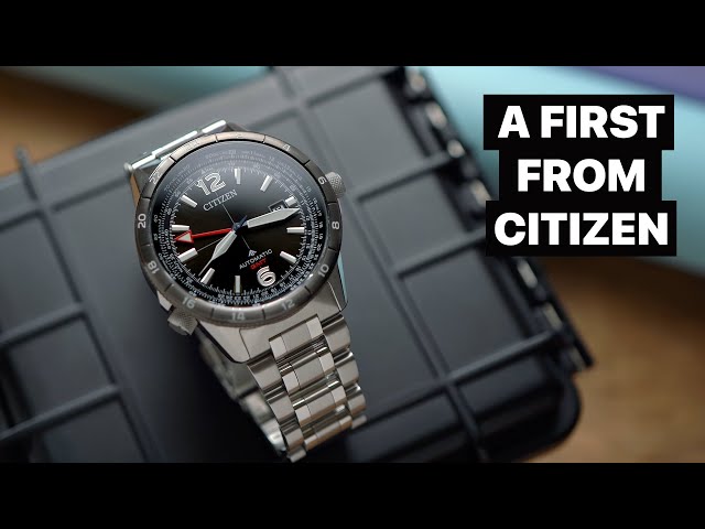 The first mechanical GMT Promaster - Citizen Promaster Air GMT