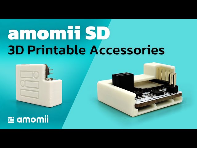 3D Printable Accessories for amomii SD