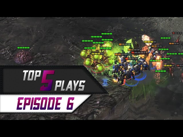 StarCraft 2: TOP 5 Plays - Episode 6