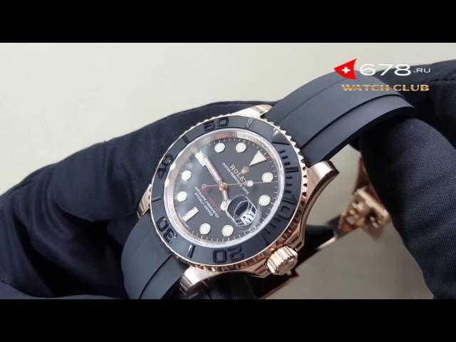 Rolex Yacht Master 40 mm Everose Gold 116655-0001 Review