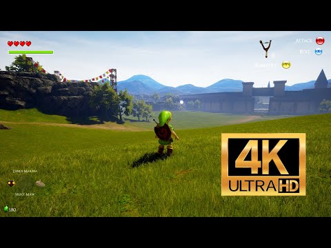 Ocarina of Time Unreal Engine 4 Remake by Aran Graphics [4K]