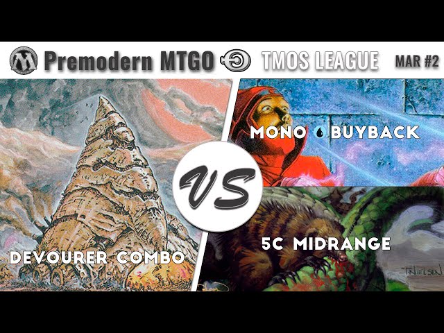TMOS Weekly March #2 with Devourer - Round 3 vs Mono U Control and Round 4 vs 5c BFF