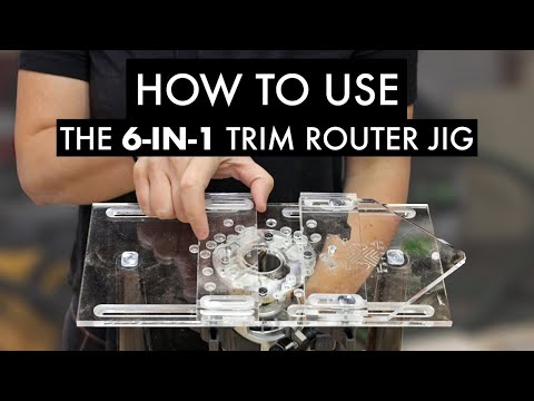 6-in-1 Trim Router Jig