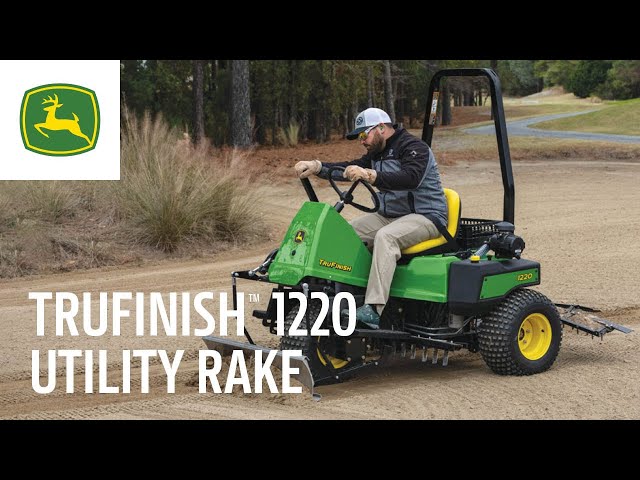 TruFinish™ 1220 Utility Rake | John Deere Golf