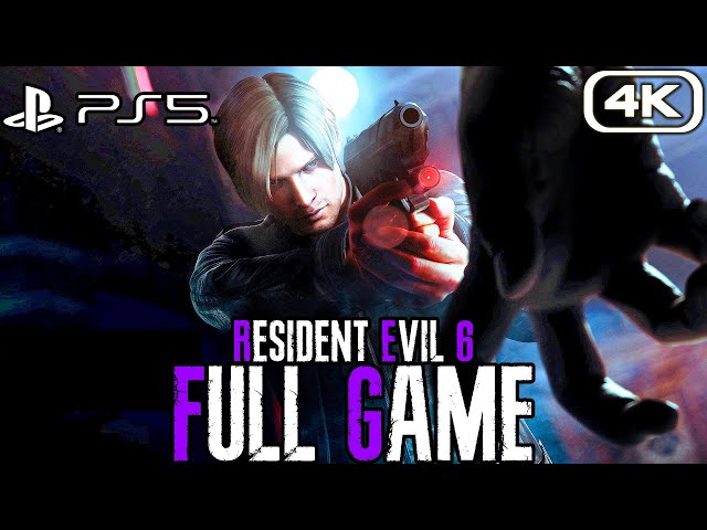 RESIDENT EVIL 6 PS5 Gameplay Walkthrough FULL GAME (4K 60FPS) No Commentary (All Campaigns)