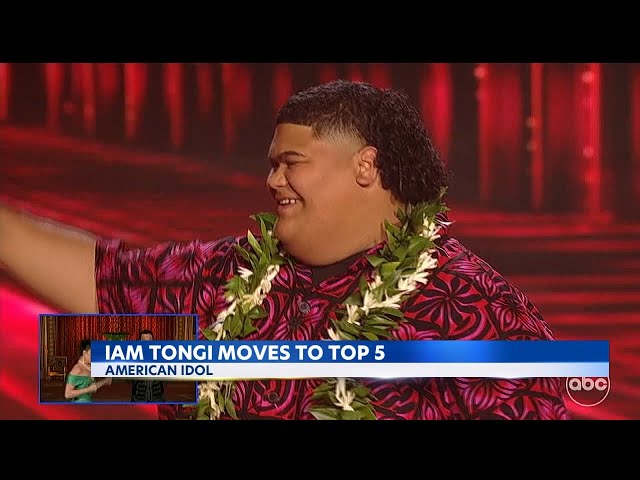 Hawaii's Iam Tongi advances to Top 5 on American Idol