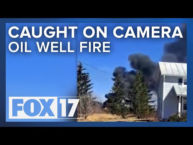 Viewer Video Of Wayland Oil Well Fire By Robyn Bixler