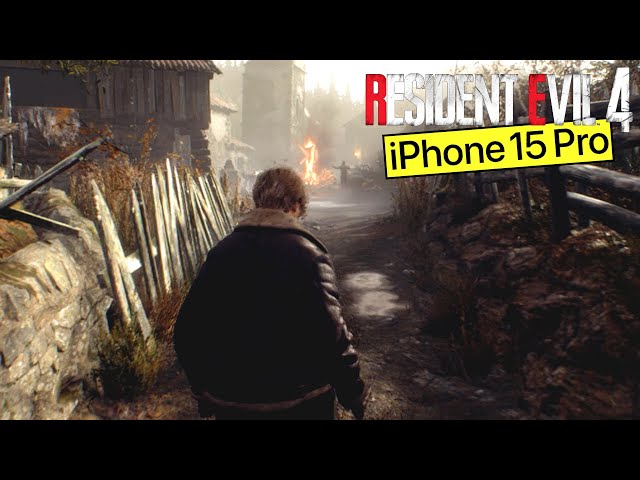 Resident Evil 4 Remake iPhone 15 Pro - Recommended Default Settings Gameplay