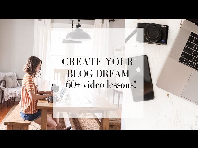 How to start a blog course now available! | CREATE YOUR BLOG DREAM