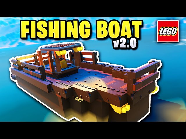 The Ultimate Fishing Boat v2.0 | LEGO Fortnite