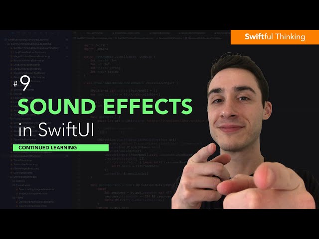 How to add sound effects to Xcode project | Continued Learning #9