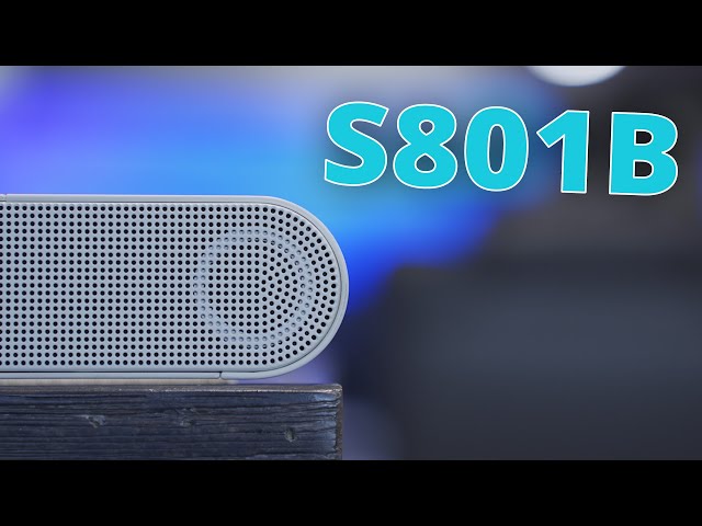 HW-S801B Soundbar From Samsung SHOCKED ME! | Review + Sound Test