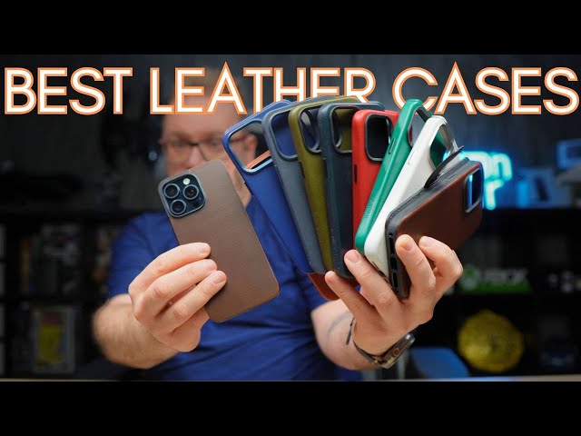 You NEED to Check Out These Leather Cases For The iPhone 15 Pro Max