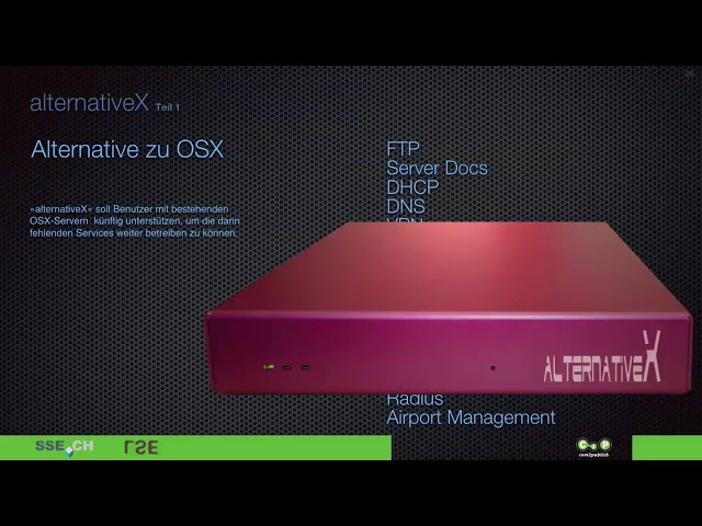Alternative zum OSX-Server von Apple