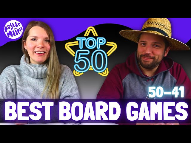 Top 50 Board Games of All Time | 50-41 | Best Board Games