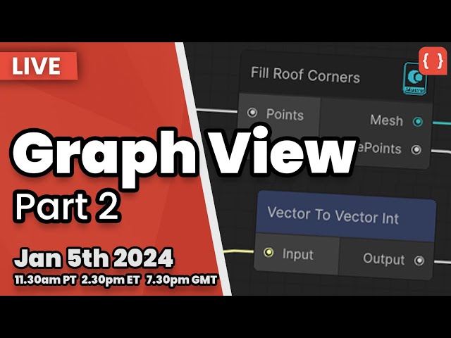 Building A Node Editor Tool In Unity - Graph View - Part Two (Live Session)