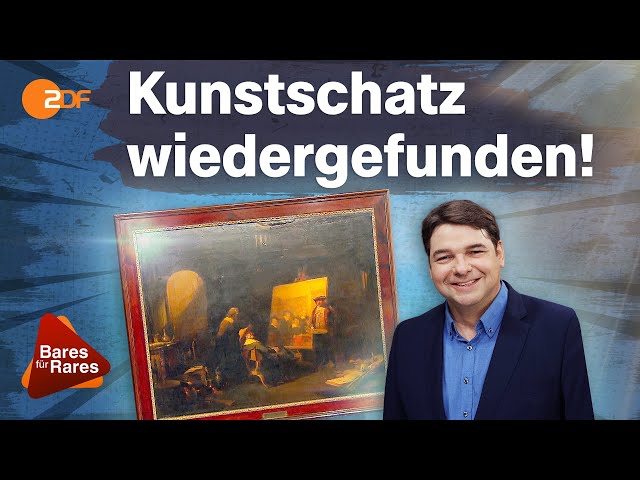 Unfassbar: Verschollenes Gemälde mit Rembrandt von Abraham van Pelt aufgetaucht | Bares für Rares