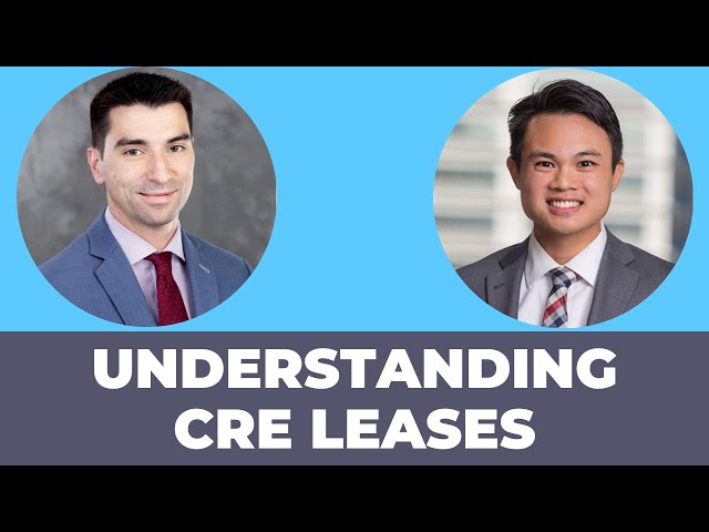 Understanding ﻿Commercial Real Estate Leases with Brian Lee