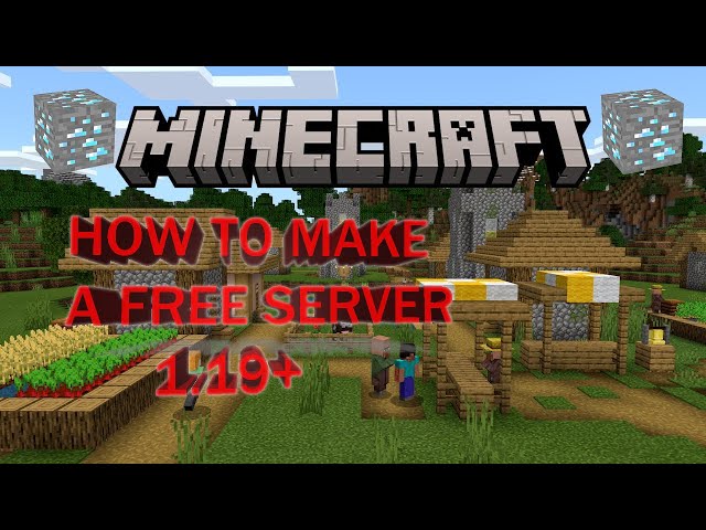 How to make a Minecraft server at home