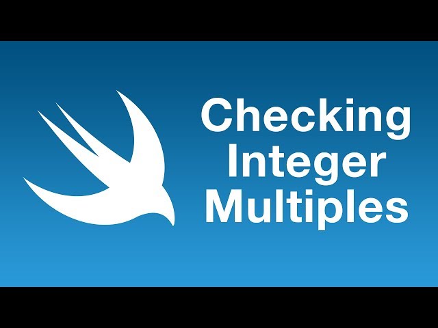 Integer multiples in Swift with isMultiple(of:)