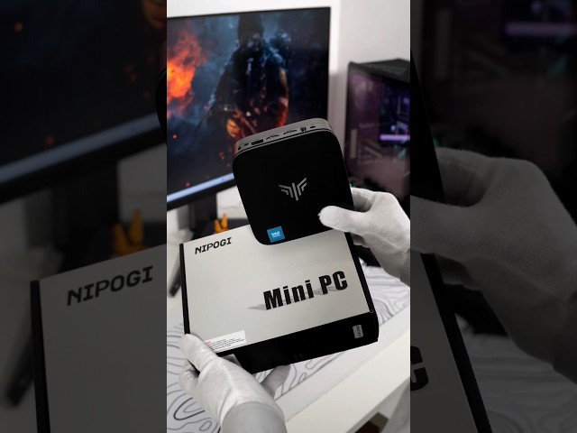 Chinese Mini PC Packed with a Punch - Nipogi Mini PC #shorts #pcunboxing #asmrunboxing