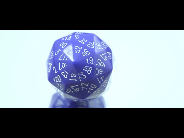 120 Sided Die - Just Roll With It
