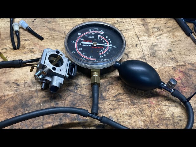 Pressure Testing Carbs with Cheap Homemade Pressure Tester