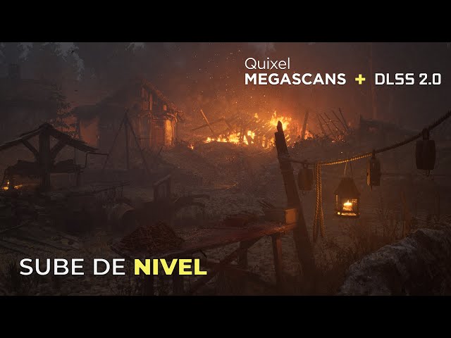 How to use MEGASCANS and DLSS | Improve your game | Unreal Engine Tutorial