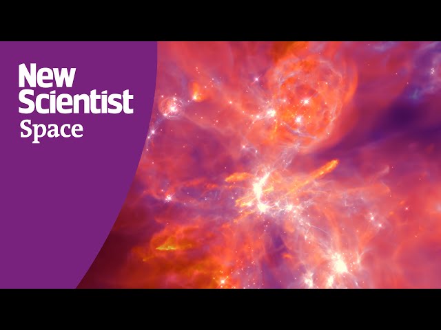 Watch the best ever simulation of stars being born in a cosmic cloud