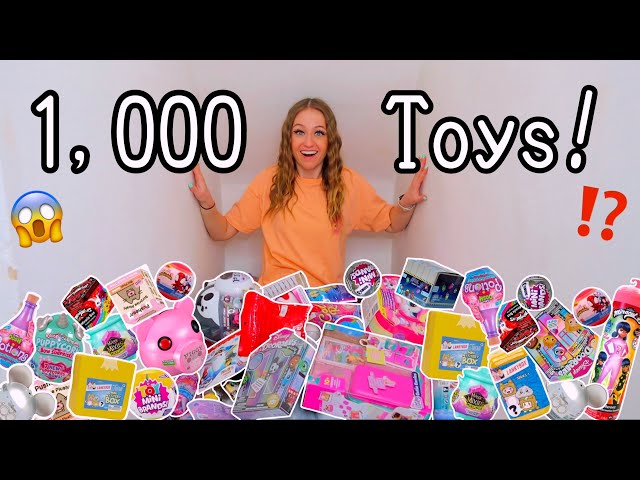 I FILLED THE *CUPBOARD UNDER MY STAIRS* WITH 1,000 MYSTERY TOYS!!!😱⚡️🎁⁉️ (LUCKY DIP CHALLENGE!👀)