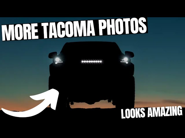 Best Teasers Yet!! MORE 2024 Toyota Tacoma Photos!