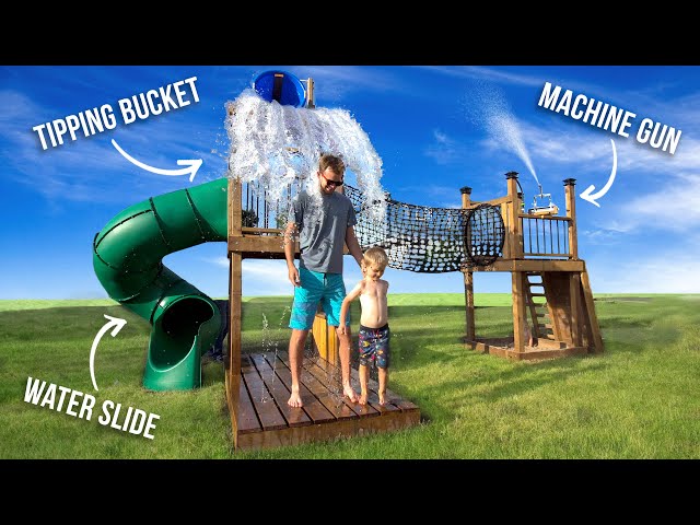 I Built a Backyard Waterpark - Full Detailed Build
