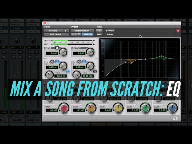 How To Mix A Song From Scratch - EQ - RecordingRevolution.com