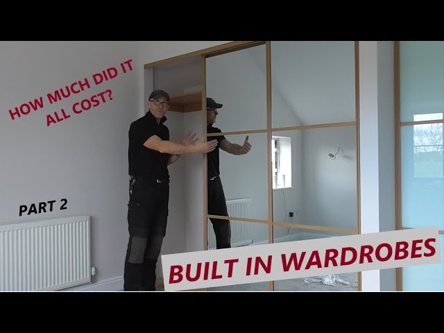 Built in, sliding door wardrobes part 2***I TELL YOU HOW MUCH THEY COST***