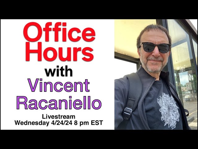 Office Hours with Earth's Virology Professor Livestream 4/24/24 8 pm EDT