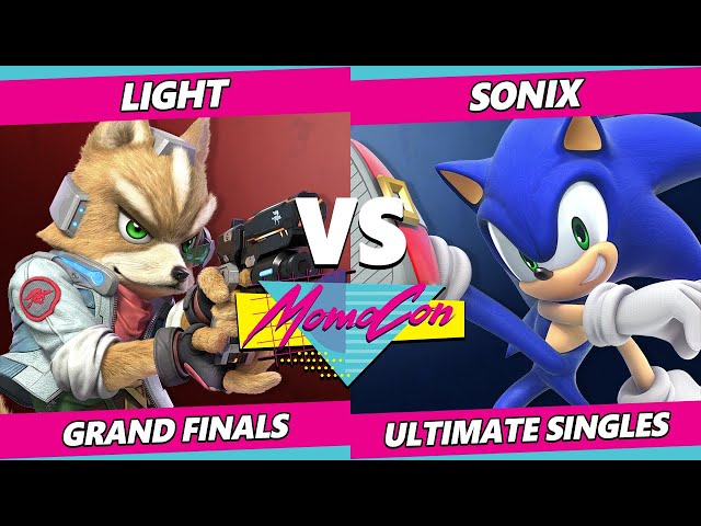 MomoCon 2023 GRAND FINALS - Light (Fox) Vs. Sonix (Sonic) Smash Ultimate - SSBU