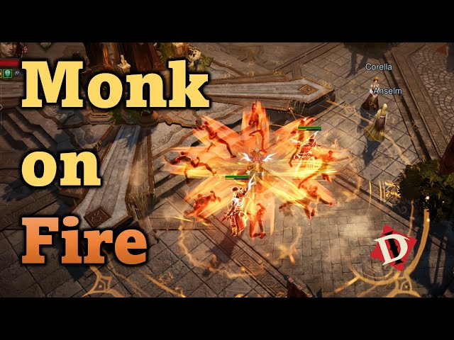 Fire Monk dungeon Build | Goodbye normal damage | Diablo Immortal