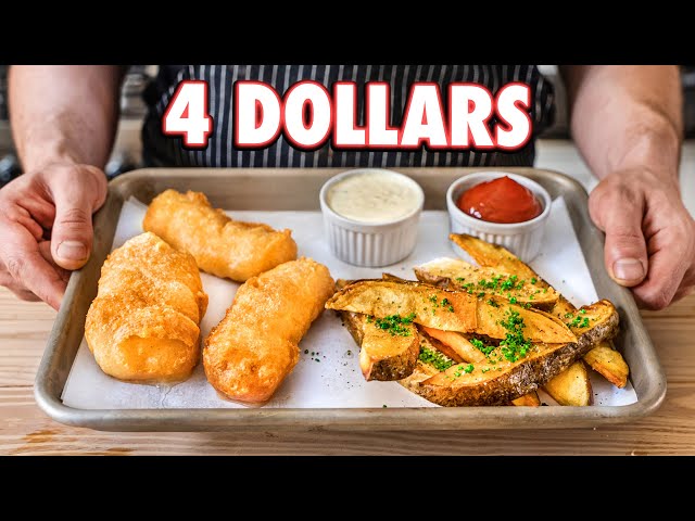$4 Fish and Chips | But Cheaper