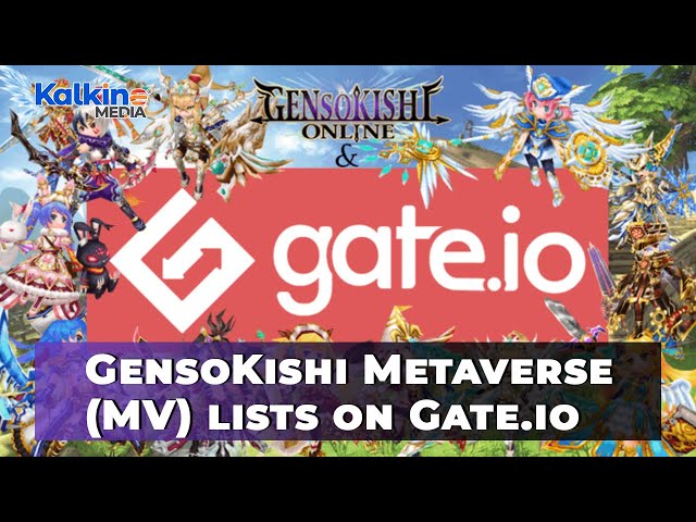 GensoKishi Online’s metaverse token lists on Gate io, campaign announced