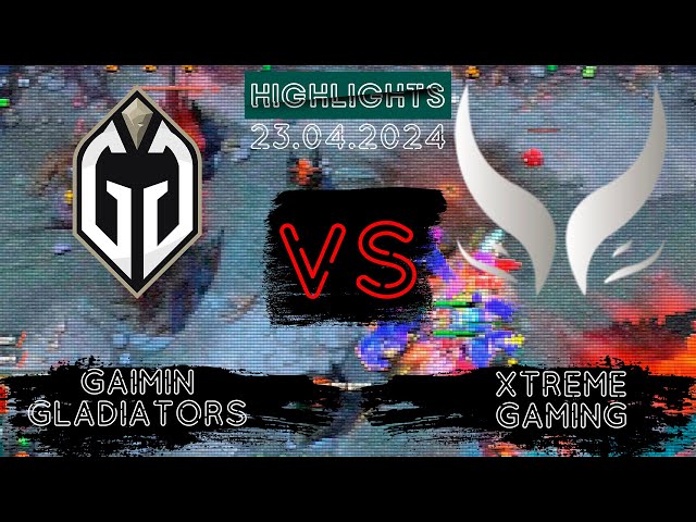 🟥ПОЧЕМУ ТАК ПРОСТО? | Gaimin Gladiators vs Xtreme Gaming ESL One Birmingham | 23.04.2024