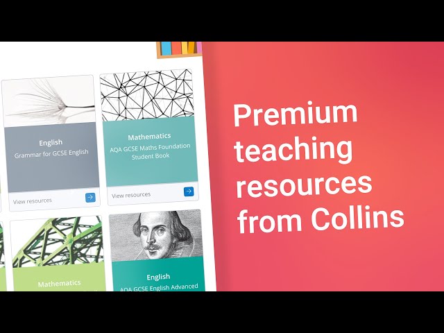 Premium teaching resources from Collins | Content | Satchel