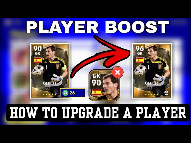 How To Upgrade Player In eFootball 2022 Mobile