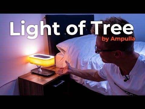 360° Bluetooth Speaker, Wireless Charger & Lamp! - Masdio Light of Tree